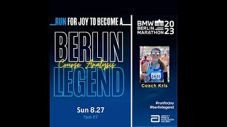 Berlin Marathon Course Strategy and Logistics 2023 [upl. by Asillam]