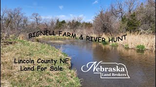 Bignell Farm and Hunt hunting land and farm land for sale in Lincoln County NE [upl. by Ferne]