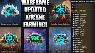 Warframe Arcane Farming Biggest QOL Update Ever [upl. by Nahn165]