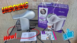 Espresso Krups NESCAFÉ Dolce Gusto Genio S Touch KP440E31  Coffee Machine Unboxing [upl. by Caughey350]