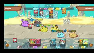 Axie Infinity Arena Strategy Arena Battle [upl. by Connor]