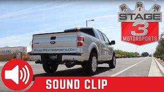 20112014 F150 EcoBoost MBRP Dual Exit Cat Back Exhaust Sound Clip [upl. by Tony]