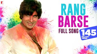 Rang Barse Song  Holi Song  Silsila  Amitabh Bachchan Rekha Sanjeev Jaya  रंग बरसे  होली गीत [upl. by Stearns]