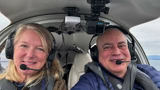 Winter Flight to Friday Harbor KFHR for Lunch amp Shopping [upl. by Warenne]