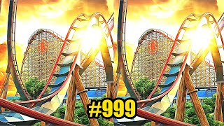 3D Roller Coasters Collection 999 VR Videos 3D SBS Google Cardboard VR Experience VR Box VRCoaster [upl. by Cofsky]