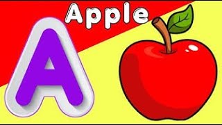 ABC song  Abc phonics song  Nursery Rhymes for Toddlers  A for apple [upl. by Atteuqaj894]