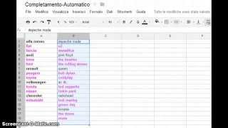 Google Sets Completamento Automatico [upl. by Kari]