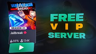 FREE VIP SERVER  Jailbreak 🍁  October 2024 [upl. by Dustie]