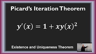 Existence and Uniqueness Theorem of Differential Equations [upl. by Adnuahsor]