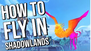 How to Unlock Flying in Shadowlands [upl. by Pollack479]