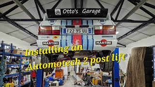 Installing your Automotech Car Lift [upl. by Small]