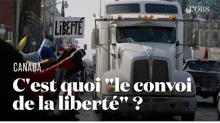 Canada  retour en 5 actes sur le quotConvoi de la libertéquot qui paralyse Ottawa [upl. by Tombaugh]