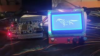 RepRap Ramps 14 with 128x64 GLCD ST7920SPI and STM32 HAL Library Integration [upl. by Layney538]