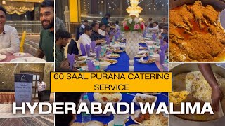 Hyderabad Ke Shaadi ka Khana  Hyderabadi Wedding Food  Hrithik Vibes [upl. by Narah]