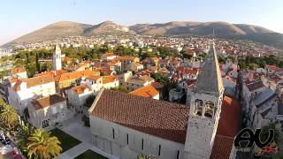 Air view – 44 – Trogir Croatia [upl. by Alaehcim]