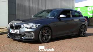 BMW M140i now with the Motech Stance  Eibach and spacers [upl. by Acilef16]