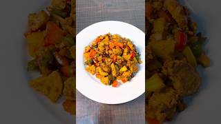 Chickenको छाति Capsicum StirFry Chicken shorts asmr cooking chicken capsicum mukbang [upl. by Shiller970]