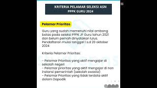 Honorer Yang Tidak Terdaftar diDatabase BKN TIDAK Bisa Seleksi PPPK 2024 pppk pppkgurupppkhonorer [upl. by Cruickshank]