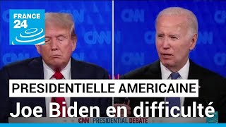 Présidentielle américaine  les médias sinterrogent sur le maintien de la candidature Biden [upl. by Dare]