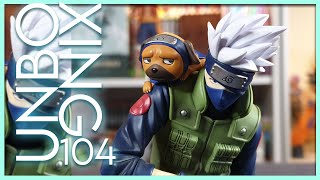 UNBOXING FIGURINE 104 MEGAHOUSE GEM  KAKASHI HATAKE  NARUTO [upl. by Hermann729]