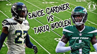 Sauce Gardner vs Tariq Woolen Who Had A Better Rookie Season [upl. by Lazor730]