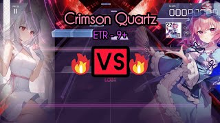 【Arcaea】Kiruna is fighting them 【Crimson Quartz  ETR 9 PM】 [upl. by Gans]