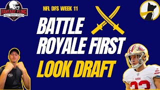 Battle Royale Week 11 First Look Draft [upl. by Siuqcram]