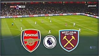 ARSENAL vs WEST HAM UNITED  ENGLISH PREMIER LEAGUE 202324 [upl. by Ssidnak]