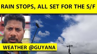 BREAKING RAIN STOPS IN GUYANA  VIKRANT GUPTA [upl. by Rehportsirhc]