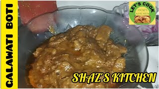 Galawati Boti  Beef Pan Tikka  How To Make Galawati Boti At Home  Shazs Kitchen [upl. by Novhaj]