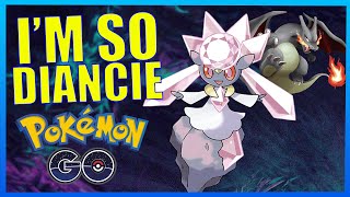 GET FANCY WITH DIANCIE 182 RUN  POKÉMON GO BATTLE LEAGUE [upl. by Gisser]