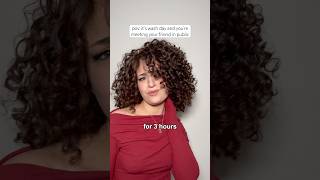 WASH DAY IS A WORKOUT relatable pov viralshort iykyk skit curlyhair blowout curlygirl [upl. by Atinal]