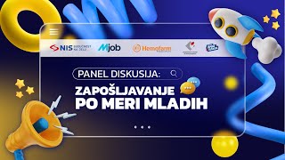 Panel diskusija ZAPOŠALJAVANJE PO MERI MLADIH [upl. by Charita]