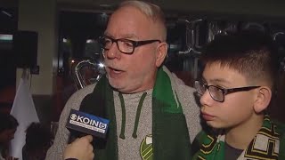 Timbers Army heads to Atlanta for MLS Cup [upl. by Ehcsrop]