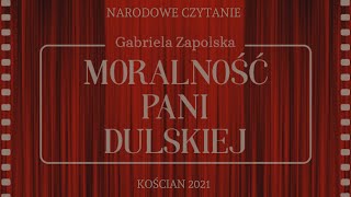 Narodowe Czytanie 2021 quotMoralność pani Dulskiejquot Gabrieli Zapolskiej w MBP w Kościanie [upl. by Atnauqahs]