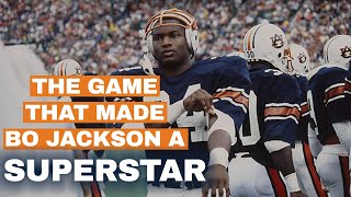 Bo Jackson hits SUPERSTARDOM in the 1983 Iron Bowl [upl. by Lemieux]