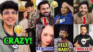 Triggered Insaan Reacts to Fangirls after Engagement 😳🤣 Samay Raina amp Tony Kakkar Harsh BB [upl. by Gerti]