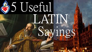 5 Ecclesiastical Latin Phrases Useful for Daily Catholic Life and for Learning Latin [upl. by Alvar]