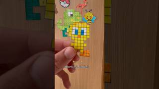 How to Draw Tweety Bird  Looney Tunes Pixel Art  Yellow Canary Bird Artwork For Kids tweetybird [upl. by Amitie]