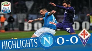 Napoli  Fiorentina 00  Highlights  Giornata 16  Serie A TIM 201718 [upl. by Elenore]