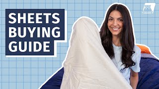 Sheets Buying Guide  Everything You Need To Know [upl. by Cirle]