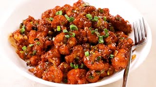 गोभी के क्रिस्पी और चटपटे मंचूरियन  Crispy Gobi Manchurian  Veg manchurian Recipe  KabitasKitchen [upl. by Allerus95]