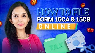 Transferring Money from NRO to NRE   How to file Form 15 CA and 15 CB [upl. by Apple]