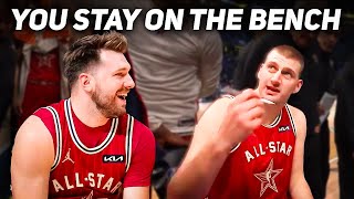 Nikola Jokic amp Luka Doncic Funny Moments From All Star Game 2024 [upl. by Symer548]