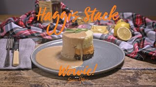 Haggis Neeps and Tatties Stack with a Whisky Sauce [upl. by Arahsit149]