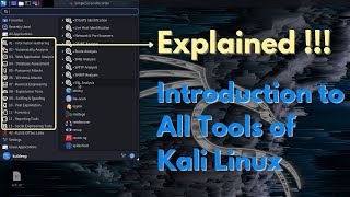 Introduction to all tools of kali linux  information gathering  vulnerability analysis  part 1 [upl. by Nohsyar]