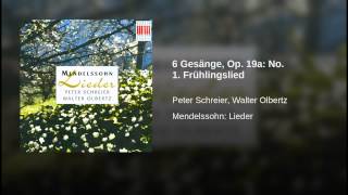 6 Gesänge Op 19a No 1 Frühlingslied [upl. by Edd]