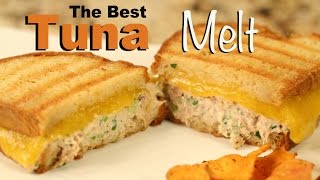 The Best Tuna Melt Sandwich Recipe On Sourdough Bread  Rockin Robin Cooks [upl. by Ycrem]