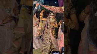 Bridal Entry Awesome Dance 😍❤️❤️❤️ brides entry dancetrending [upl. by Corenda]