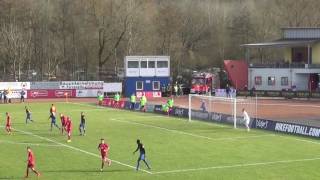 1FC Saarbrücken  TSG 1899 Hoffenheim II Spielzusammenfassung 26Spieltag 1617 [upl. by Bish]